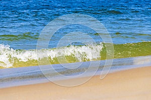 Flamengo Beach seascape blue water waves Rio de Janeiro Brazil