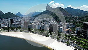 Flamengo Park at Downtown Rio de Janeiro in Rio de Janeiro Brazil.