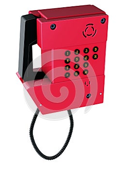 Flameproof telephone