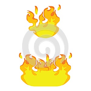 Flames illustrated images