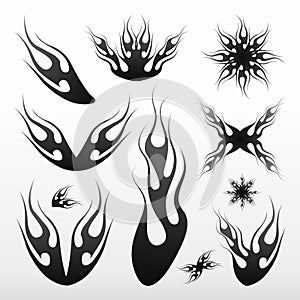 Flames tribal / tatoo