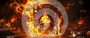 Flaming Ace: The Hot Hand in Poker. Concept Gamblers Anonymous, Winning Streaks, Poker Strategies,