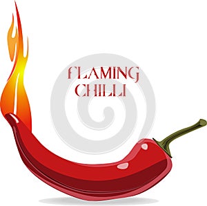 Flaming chilli