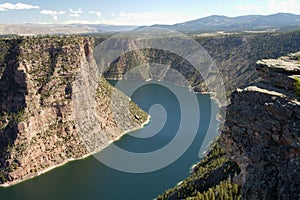 Flaming Gorge lake