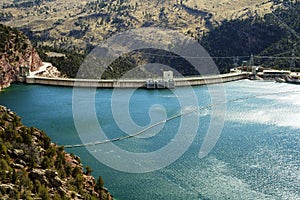 Flaming Gorge Reservoir and Dam