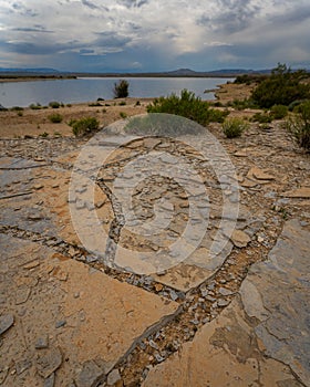 Flaming Gorge Reservoir in Northern Utah and Southern Wyoming.