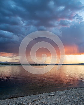 Flaming Gorge Reservoir in Northern Utah and Southern Wyoming.