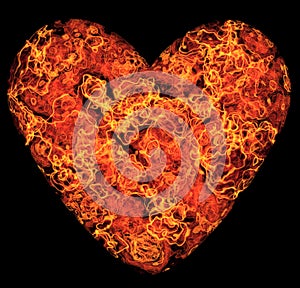 Flaming Heart
