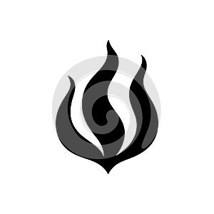 Flaming inferno flame icon