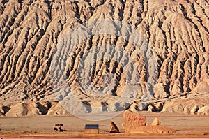 Flaming Mountain in Turpan