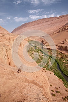 Flaming Mountain in Turpan