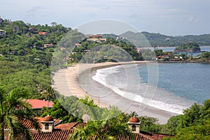 Flamingo Beach inlet in Costa Rica