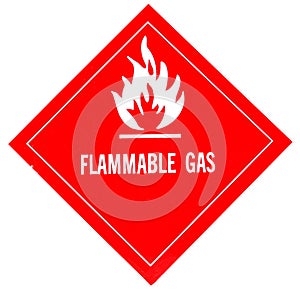 Flammable gas