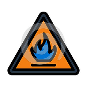 Flammable Icon
