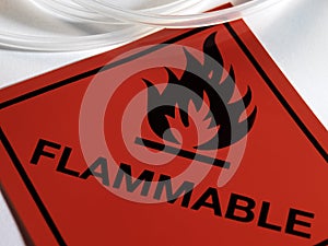 Flammable Warning Sign