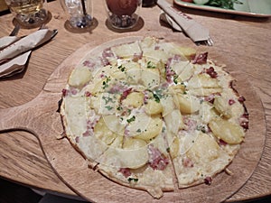 Flammkuchen in a German Bakery