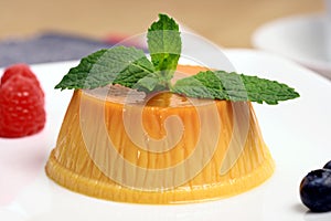 Flan dessert