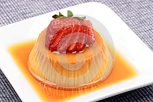 Flan dessert