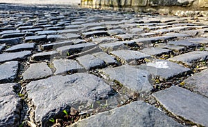 Flandres Cobblestone Road - Detail