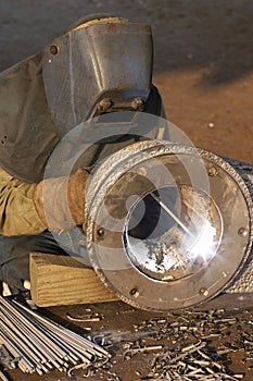 Flange weld