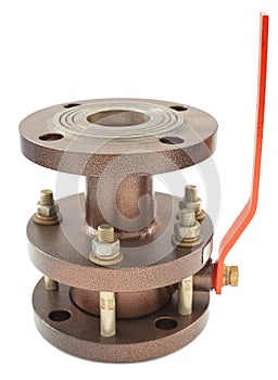 Flanged valve