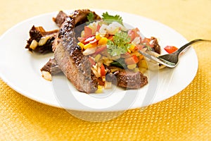 Flank steak photo