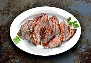 Flank steak photo