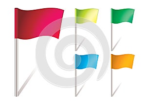 Flapping flag icon