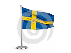 Flapping flag Sweden