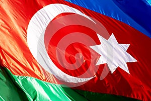 Riacutizzazioni Azerbaigian bandiera 