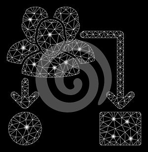 Flare Mesh 2D User Routing Scheme with Flare Spots
