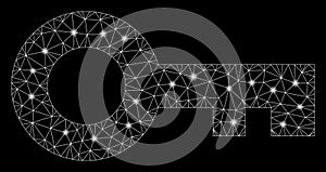 Flare Mesh Network Key with Flare Spots