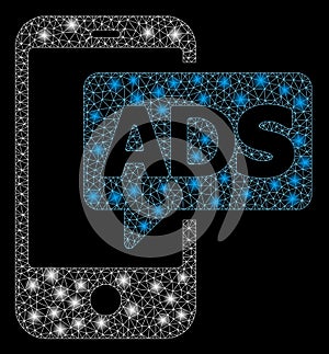 Flare Mesh Network Mobile Ads with Flare Spots