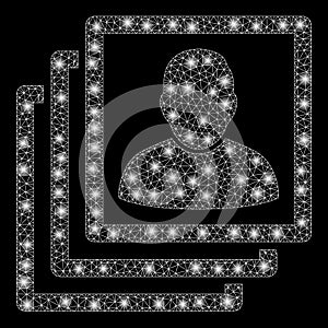 Flare Mesh Network User Accounts with Flare Spots
