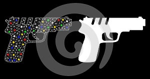 Riacutizzazioni maglia cadavere pistole pistole icona riacutizzazioni macchie 