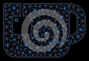 Flare Mesh 2D Tea Cup with Flash Spots