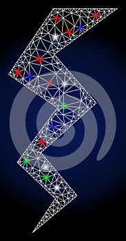 Flare Mesh Carcass Zigzag Strike with Flare Spots