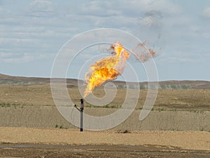 Flaring Natural Gas