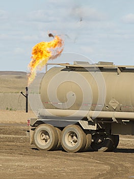 Flaring Natural Gas