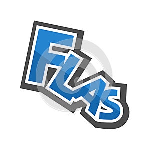 Flas onomatopoeia message