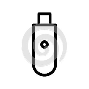 Flash cloud storage icon or logo illustrator