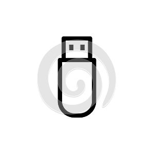 Flash disk icon design template