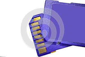 Flash drive a small electronic device containing flash memory