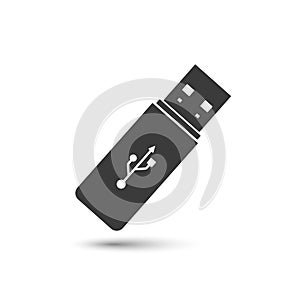 Flash drive USB icon