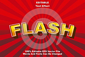 flash editable text effect 3d
