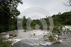 Flash flood-Flash flood in Thailand.