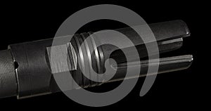 Assault rifle flash hider