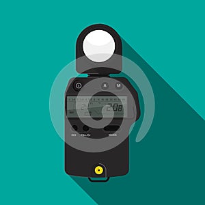 Flash meter.