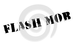 Flash Mob rubber stamp