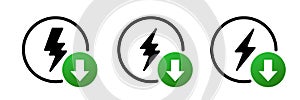 Flash Power Thunderbolt Bolt Vector Logo